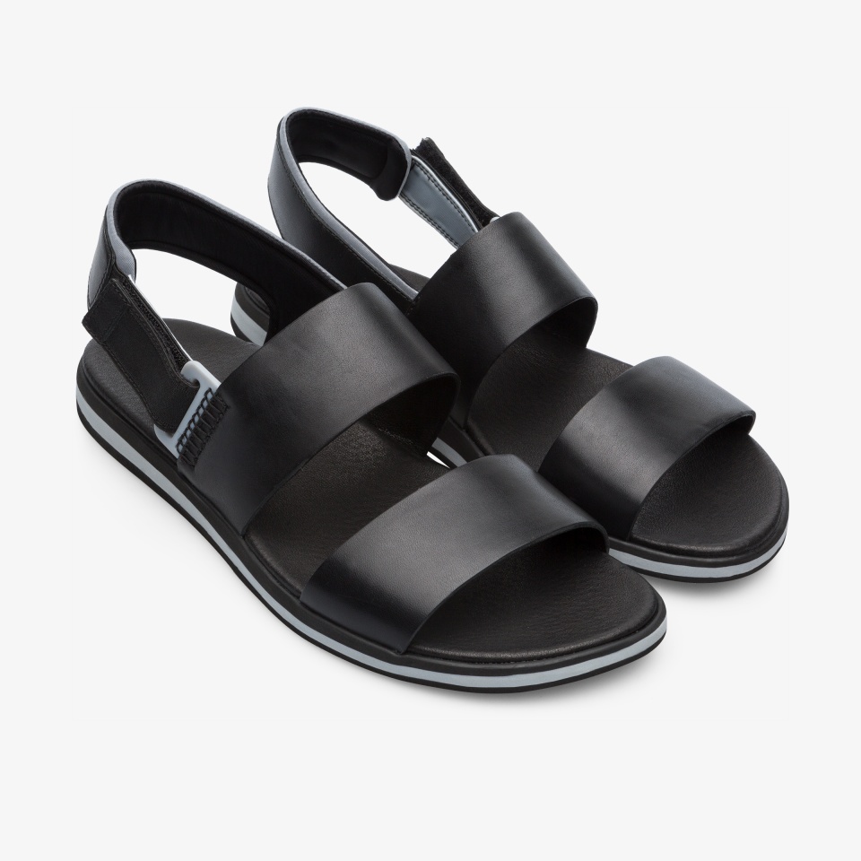 Camper Spray Black Light Grey - Camper Mens Sandals ||2369-NBLAY||